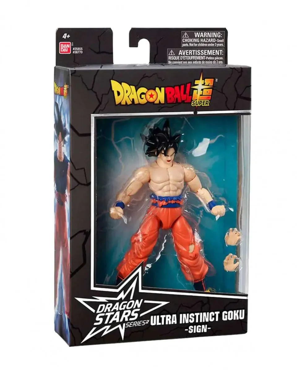 Action Figure Dragon Ball Super - Dragon Stars - Ultra Instinct Goku - Sign 