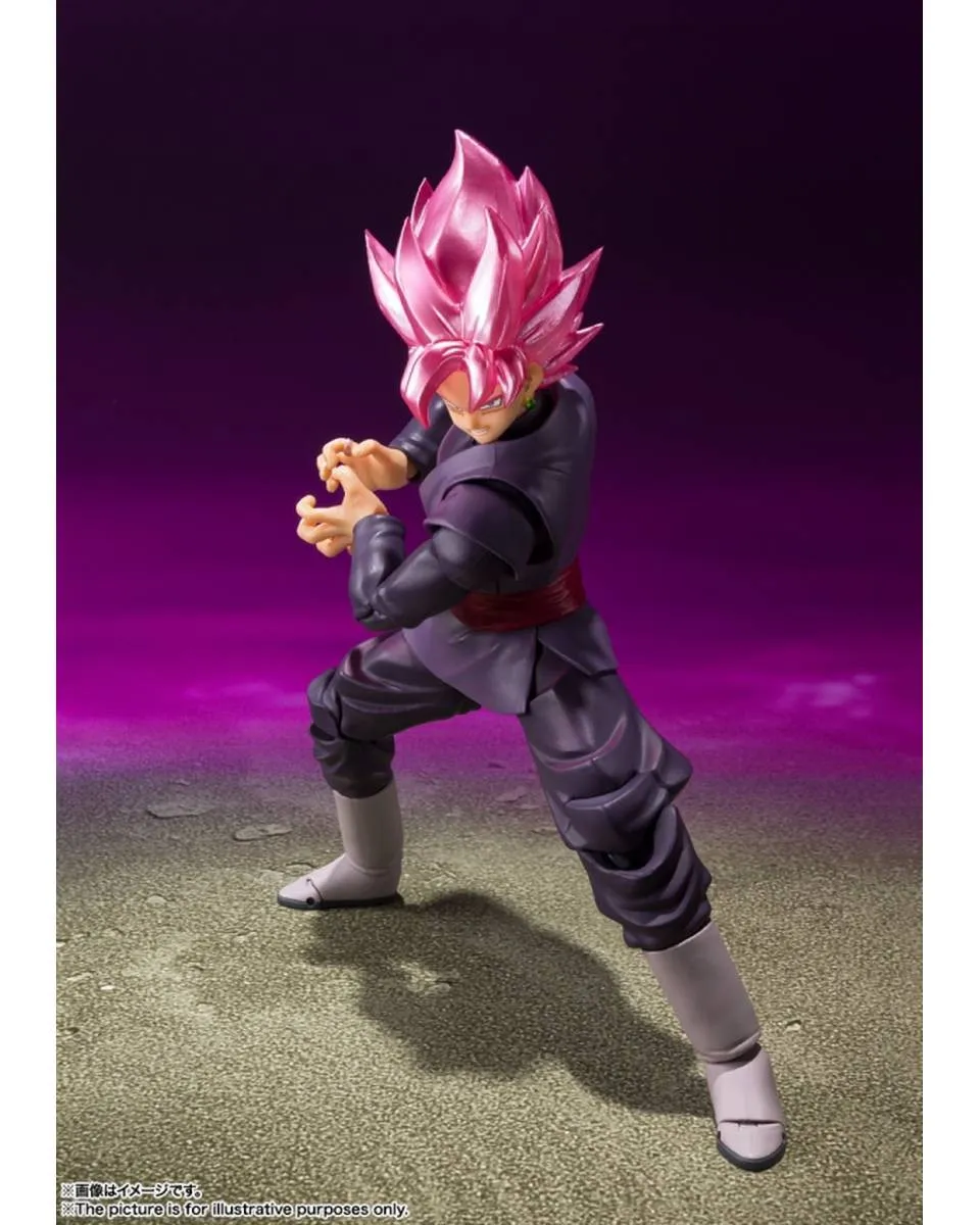 Action Figure Dragon Ball Super - S.H. Figuarts - Super Saiyan Rose Goku Black 