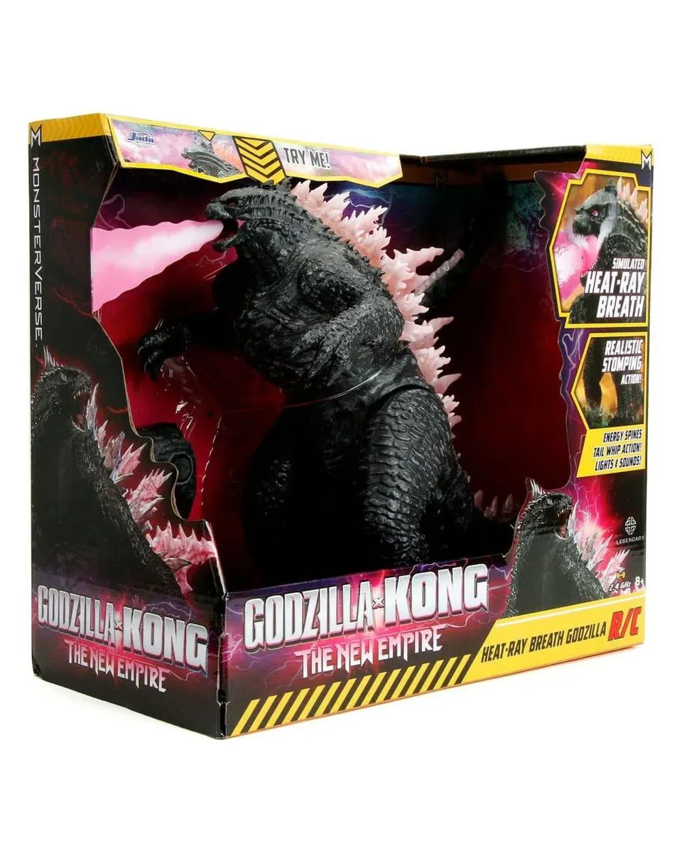 Action Figure Godzilla x Kong - The New Empire - Heat-Ray Breath Godzilla R/C 