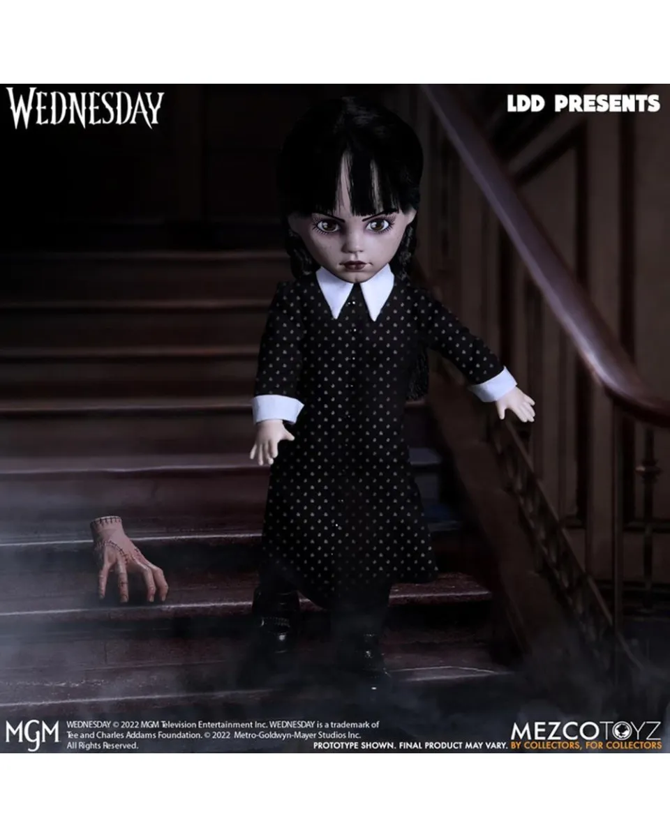 Action Figure Living Dead Dolls - Wednesday Addams 