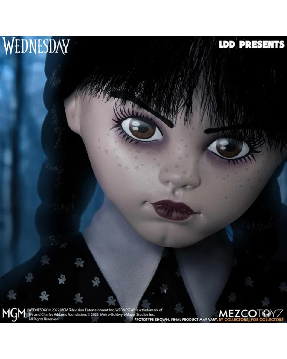Action Figure Living Dead Dolls - Wednesday Addams 