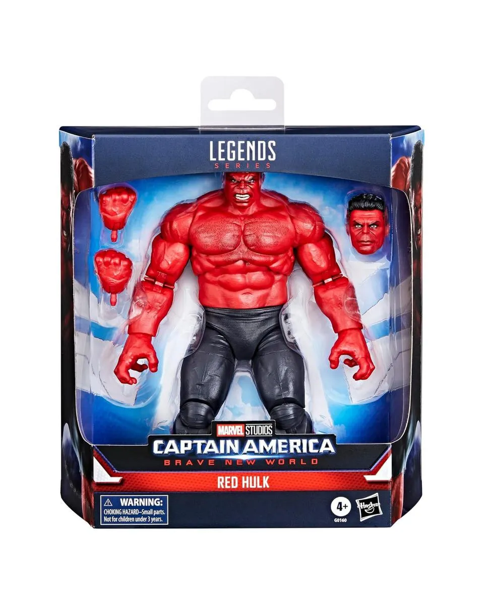 Action Figure Marvel Legends - Captain America - Red Hulk 
