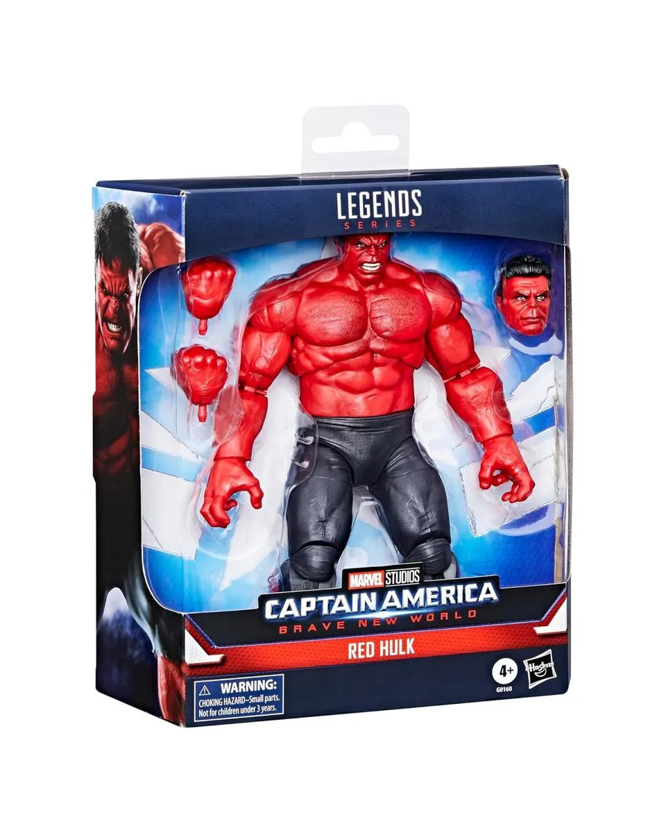 Action Figure Marvel Legends - Captain America - Red Hulk 