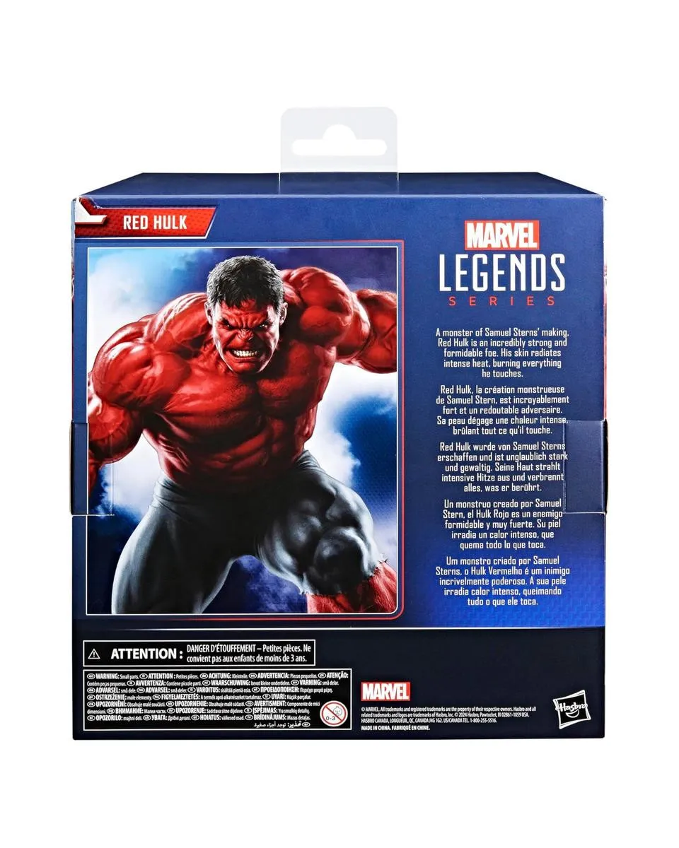 Action Figure Marvel Legends - Captain America - Red Hulk 