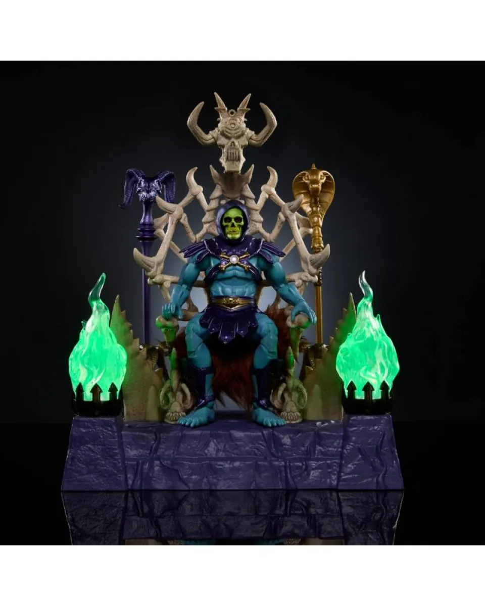 Action Figure Masters of the Universe - New Eternia Masterverse - Skeletor & Throne 