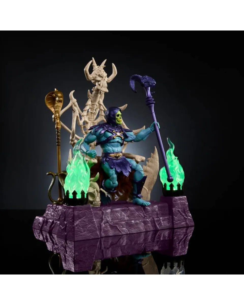 Action Figure Masters of the Universe - New Eternia Masterverse - Skeletor & Throne 