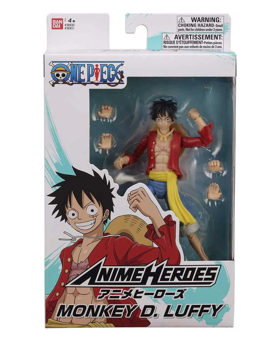 Action Figure One Piece - Anime Heroes - Monkey D. Luffy 