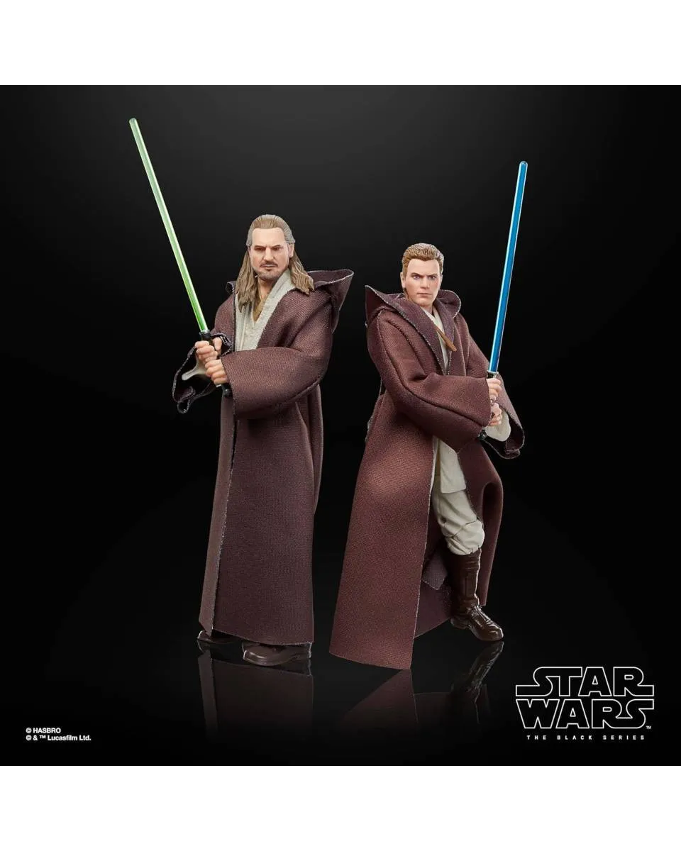 Action Figure Star Wars Episode I Black Series - 3-Pack Qui-Gon Jinn, Darth Maul, Obi-Wan Kenobi 