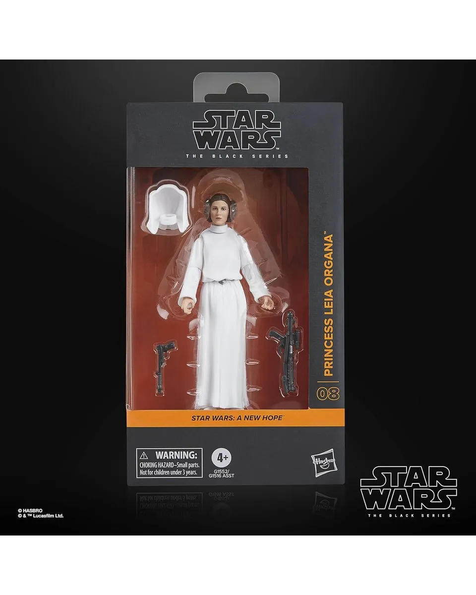 Action Figure Star Wars Episode IV - Black Series - Princess Leia Organa 