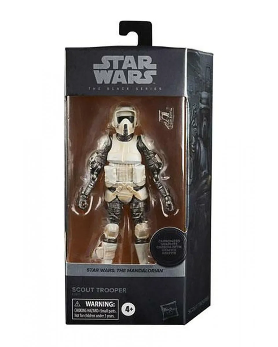 Action Figure Star Wars The Black Series - Carbonized - Scout Trooper 