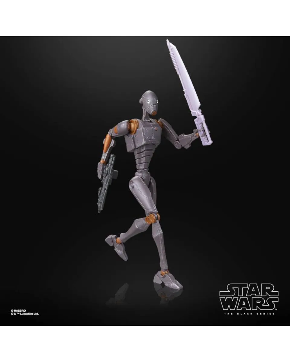 Action Figure Star Wars The Clone Wars - Black Series - Commando Droid 