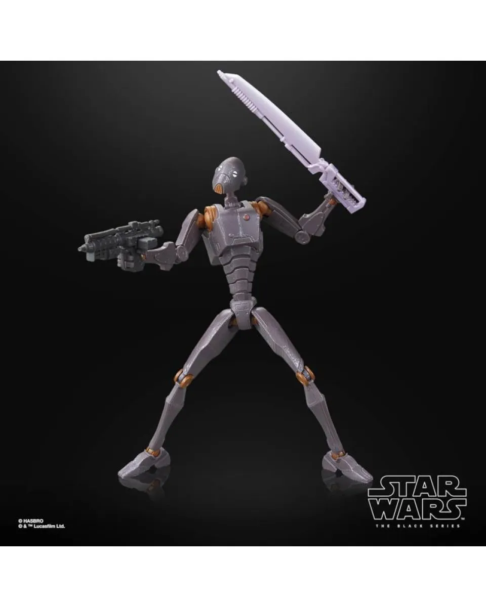 Action Figure Star Wars The Clone Wars - Black Series - Commando Droid 