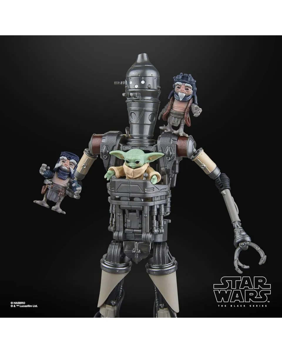 Action Figure Star Wars The Mandalorian Black Series 2-Pack - IG-12 & Grogu 