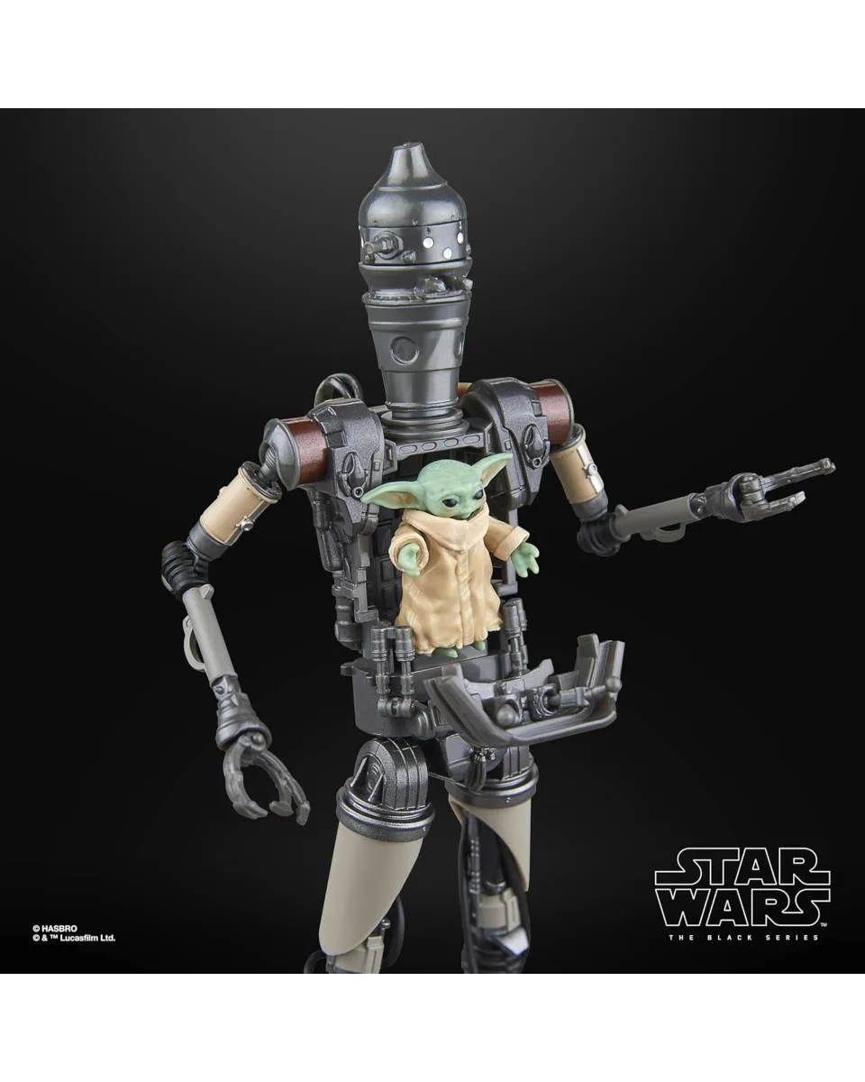 Action Figure Star Wars The Mandalorian Black Series 2-Pack - IG-12 & Grogu 