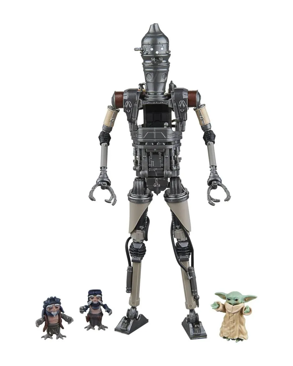Action Figure Star Wars The Mandalorian Black Series 2-Pack - IG-12 & Grogu 