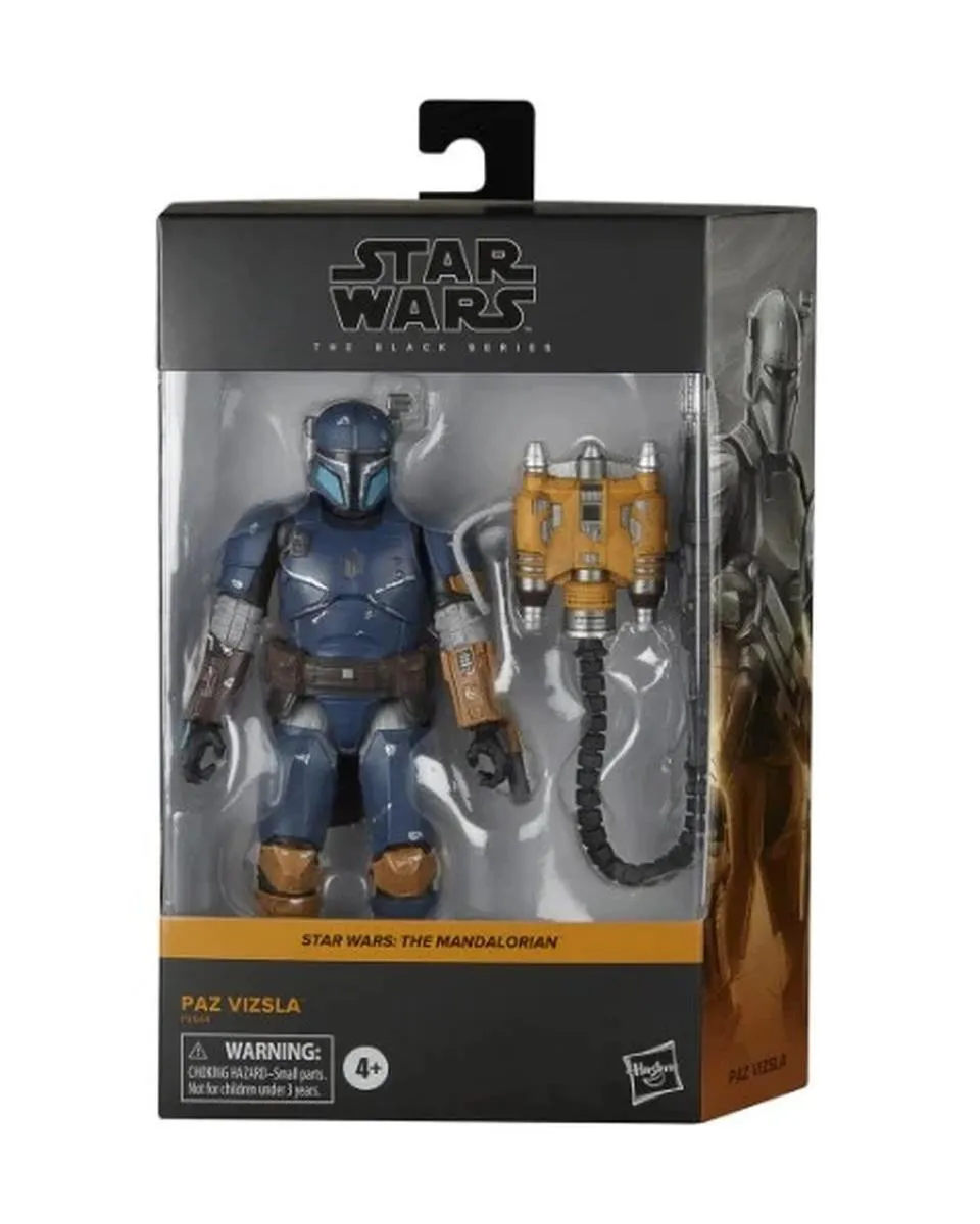 Action Figure Star Wars The Mandalorian - The Black Series - Paz Vizsla 