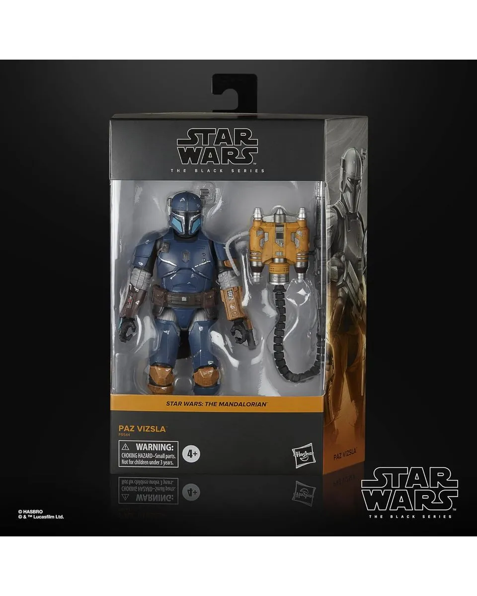 Action Figure Star Wars The Mandalorian - The Black Series - Paz Vizsla 