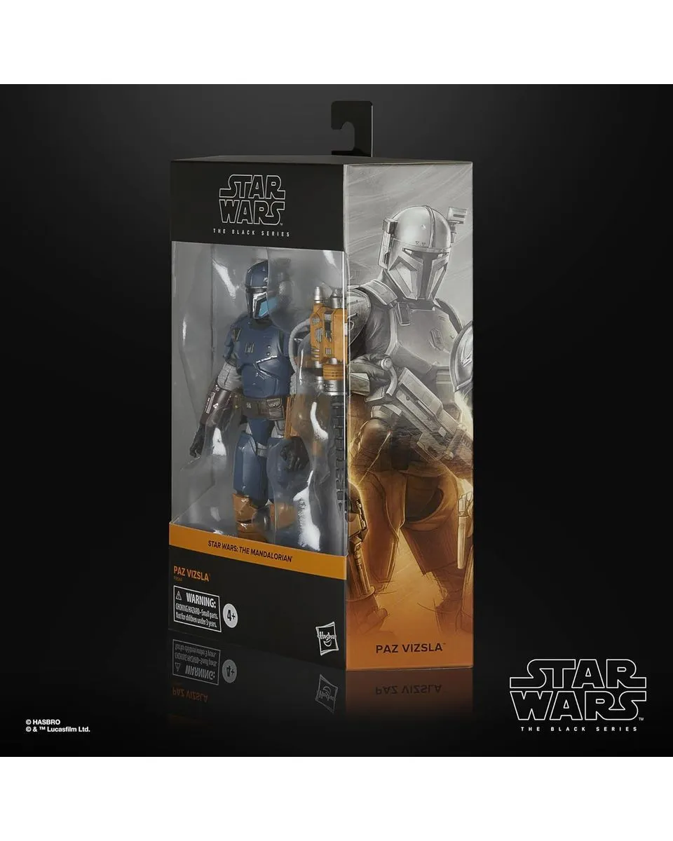 Action Figure Star Wars The Mandalorian - The Black Series - Paz Vizsla 
