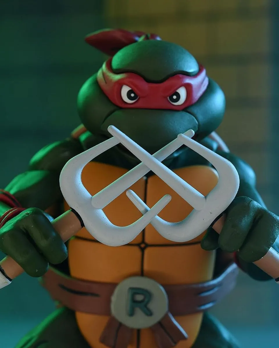 Action Figure Teenage Mutant Ninja - Ultimate Raphael Is Cool But Rude VHS Style 