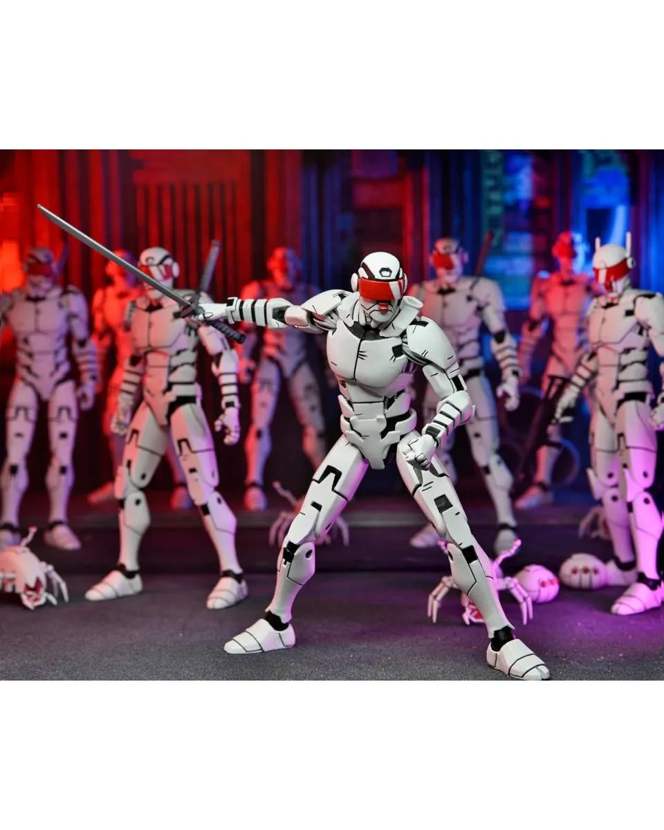 Action Figure Teenage Mutant Ninja Turtles - The Last Ronin - Ultimate Elite Synja Patrol Robot 