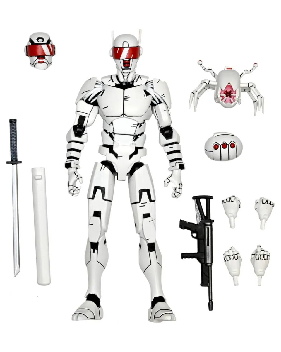 Action Figure Teenage Mutant Ninja Turtles - The Last Ronin - Ultimate Elite Synja Patrol Robot 