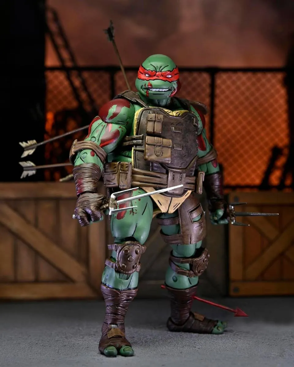 Action Figure Teenage Mutant Ninja Turtles - The Last Ronin - Ultimate First to Fall Raphael 