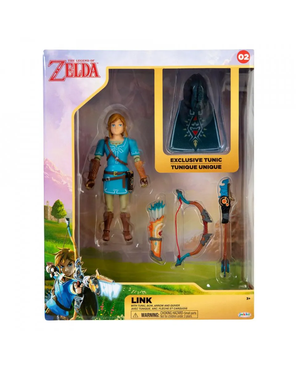 Action Figure The Legend of Zelda Breath of the Wild - Link 