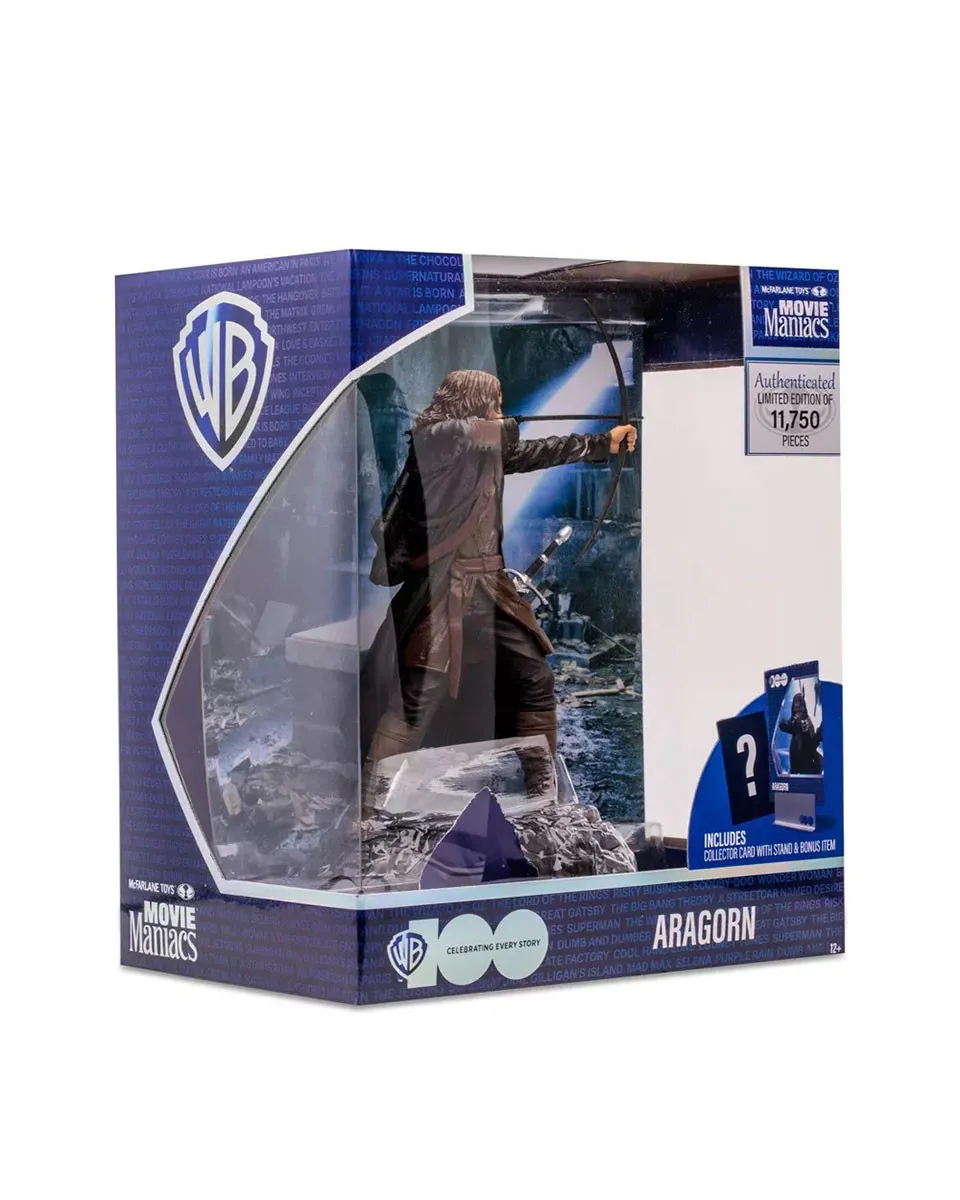 Action Figure The Lord Of The Rings - Movie Maniacs - Aragorn 