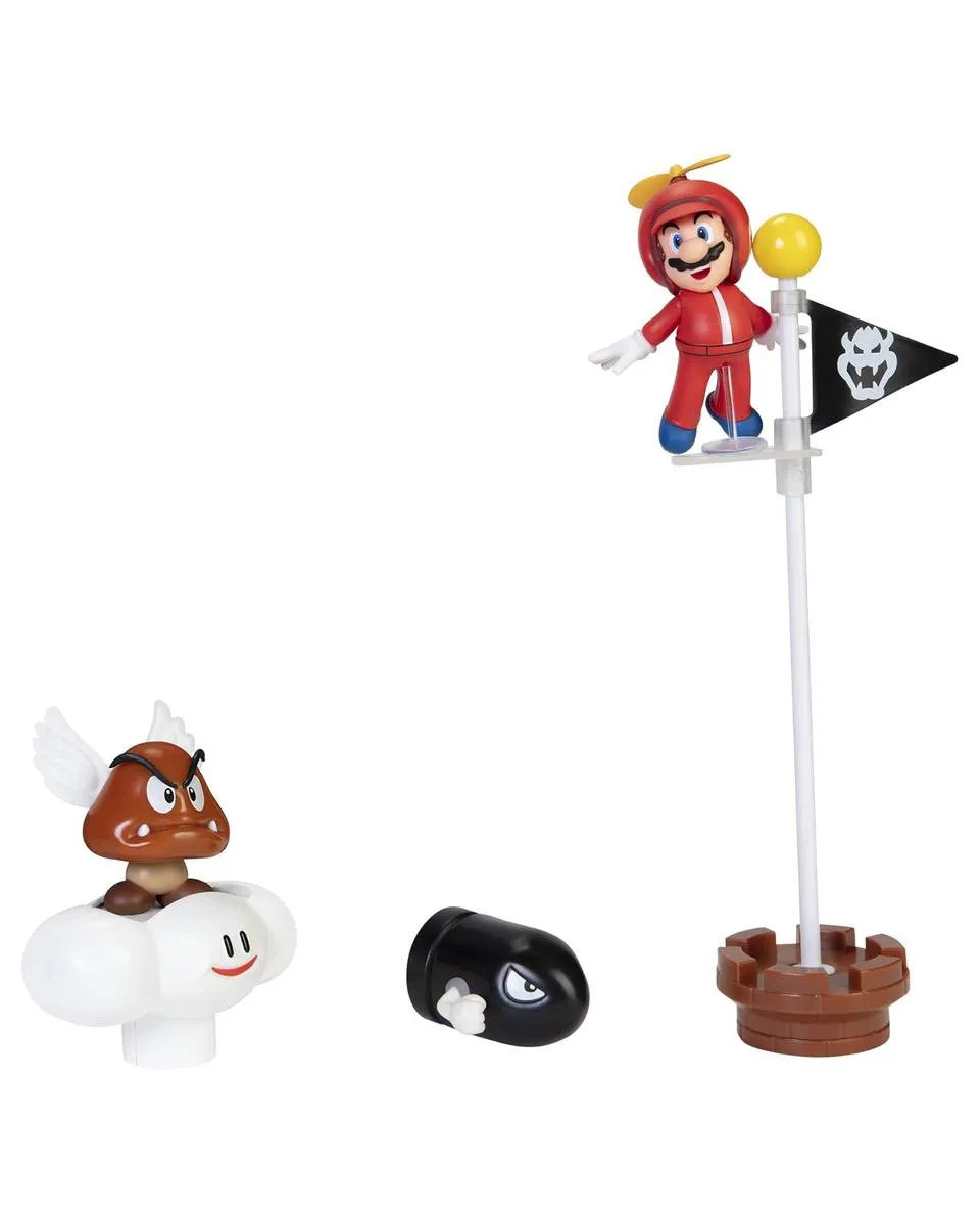 Action Figure World of Nintendo - Super Mario - Diorama Set Cloud 