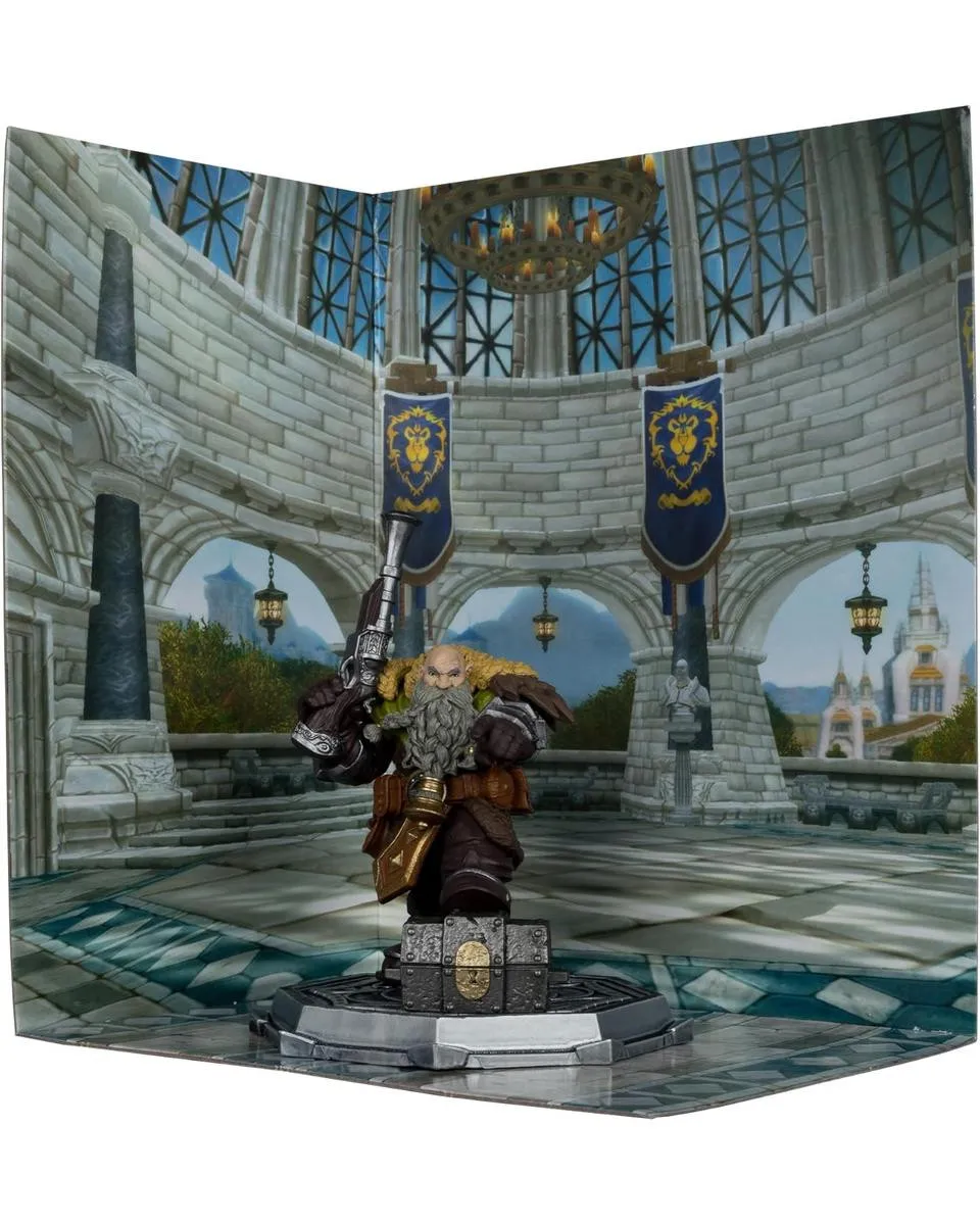 Action Figure World of Warcraft - Dwarf Hunter Beast Master Marksman 