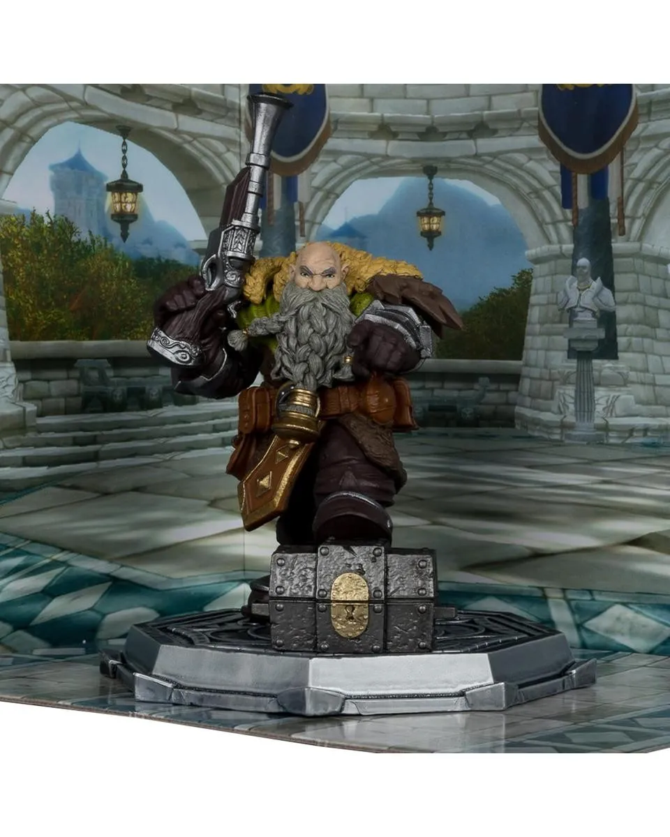 Action Figure World of Warcraft - Dwarf Hunter Beast Master Marksman 