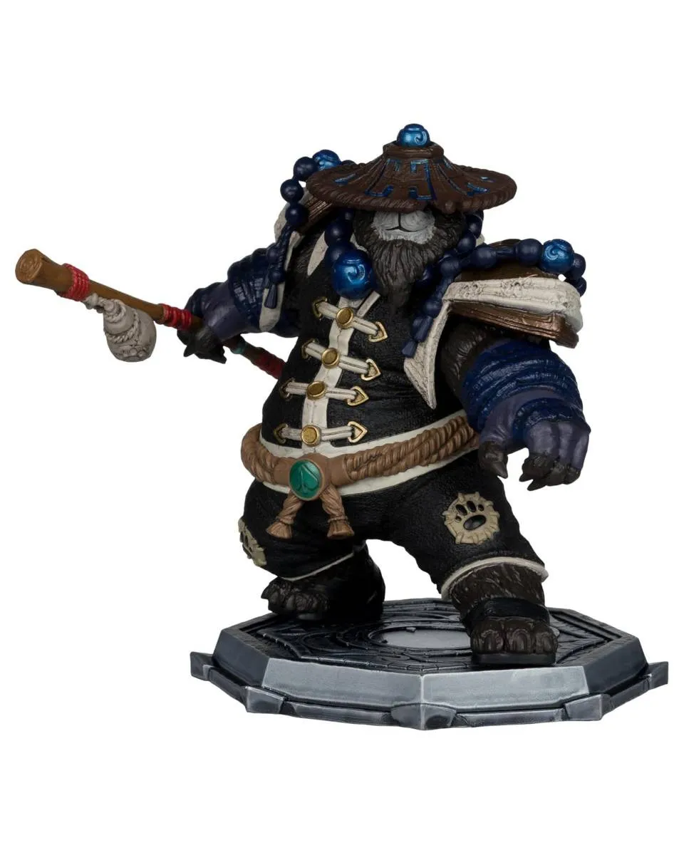 Action Figure World of Warcraft - Pandaren Monk & Pandaren Rogue 