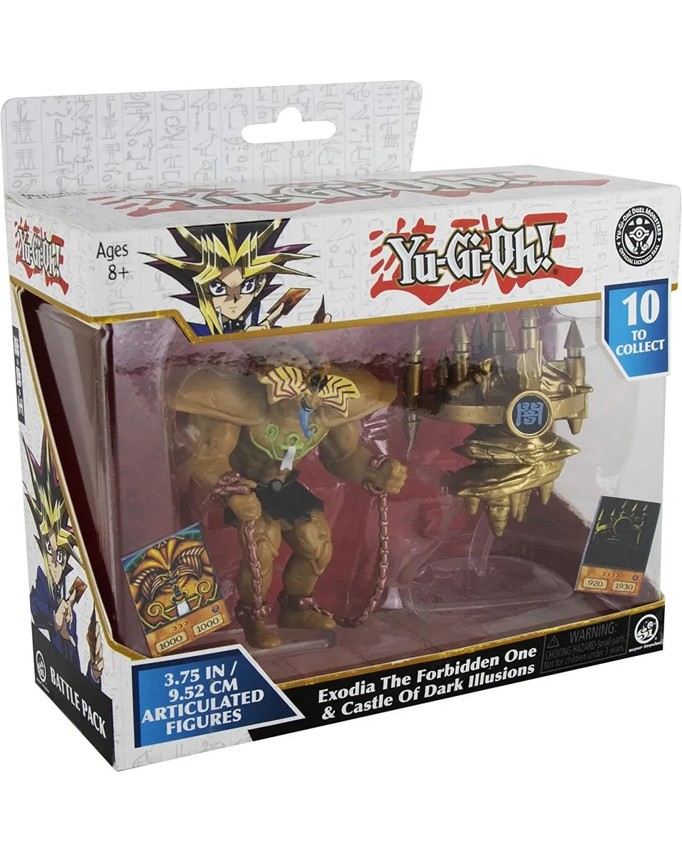 Action figure Yu-Gi-Oh 2-Pack - Exodia The Forbidden One & Castle Of Dark Illusions 