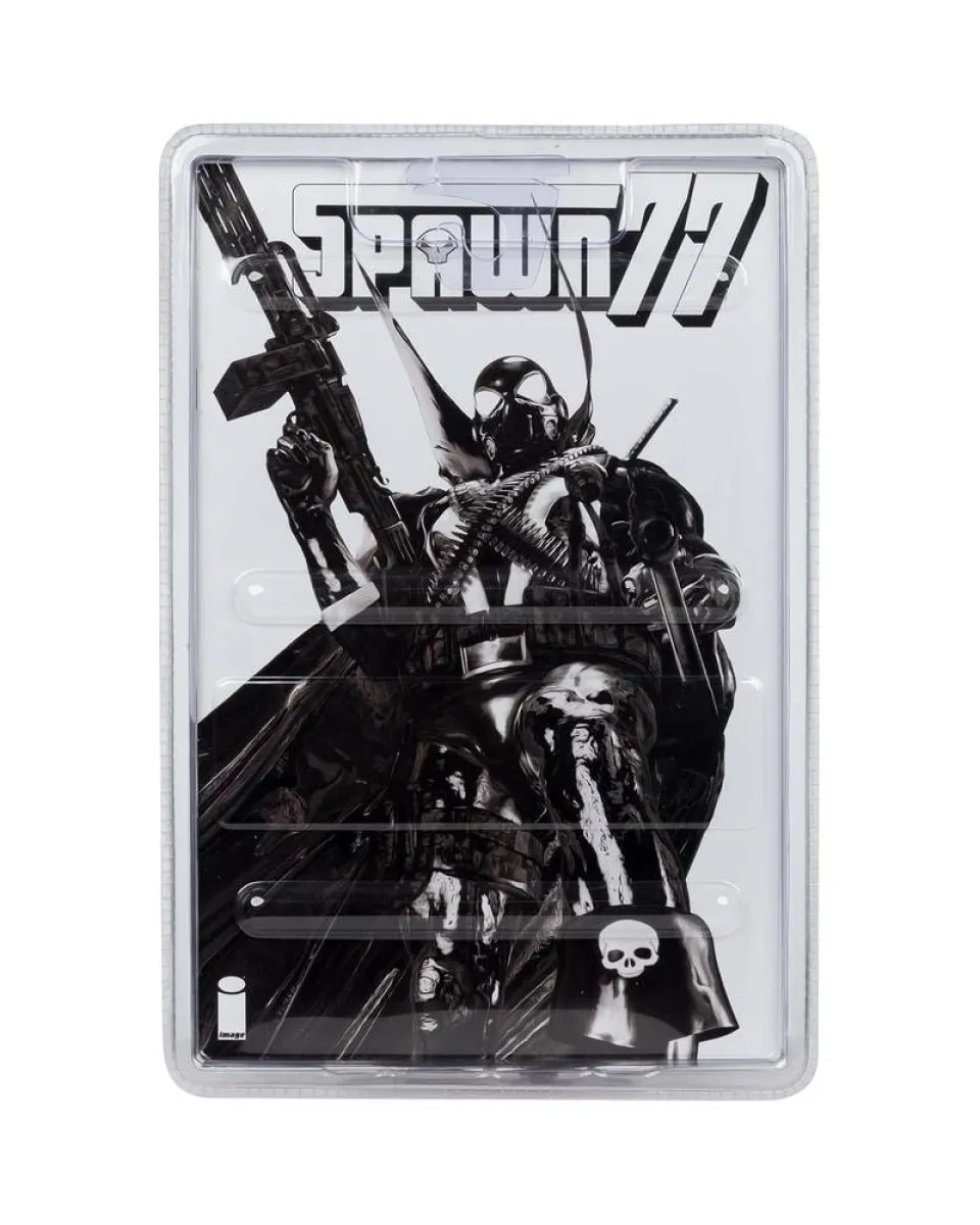 Action Figure Spawn 1977 - Red And Black - Red Platinum Edition
