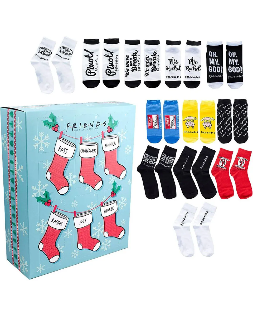 Advent Calendar Paladone F.R.I.E.N.D.S - Sock Calendar 