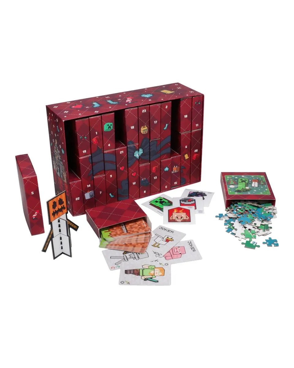 Advent Calendar Paladone Minecraft 24 Day 
