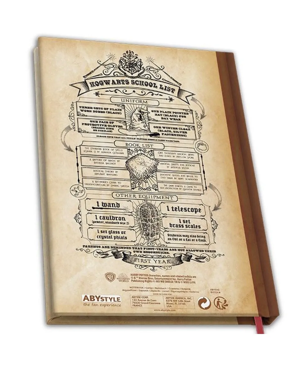 Agenda A5 Harry Potter Hogwarts - School 