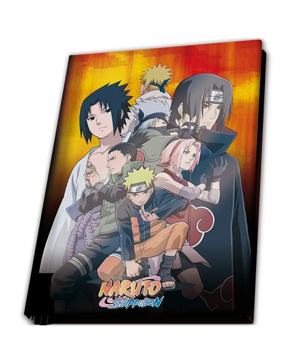 Agenda A5 Naruto Shippuden - Konoha Group 