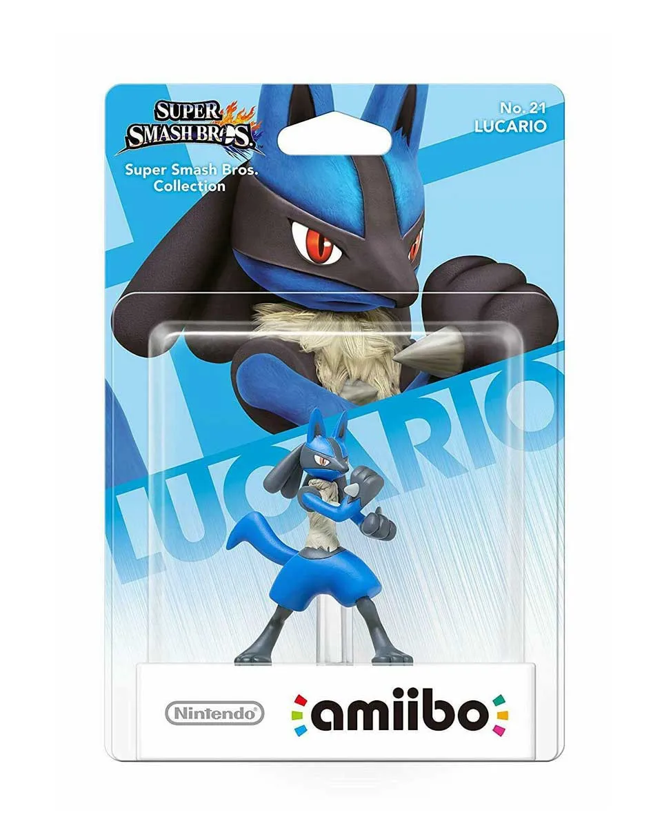 Amiibo Super Smash Bros - Lucario No. 21 