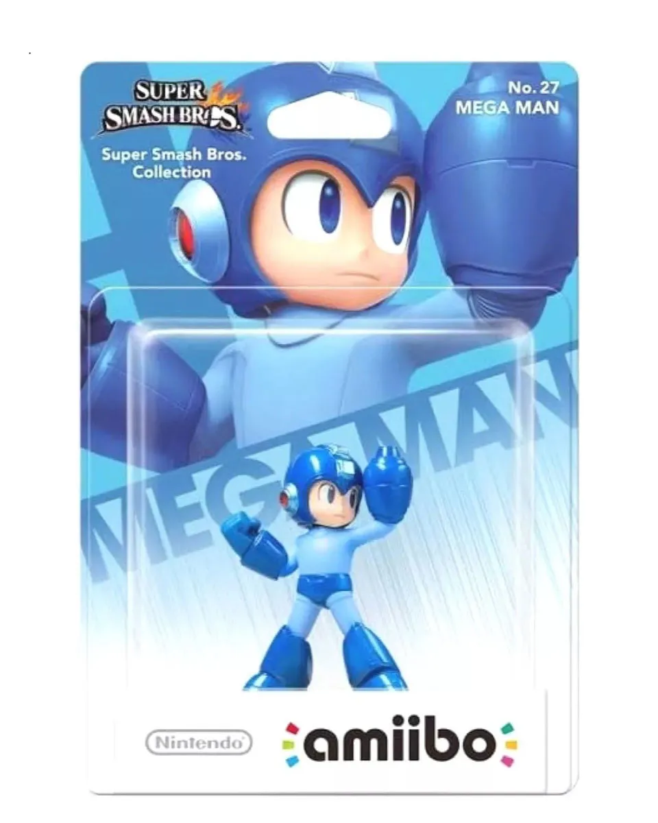 Amiibo Super Smash Bros - Mega Man No. 27 