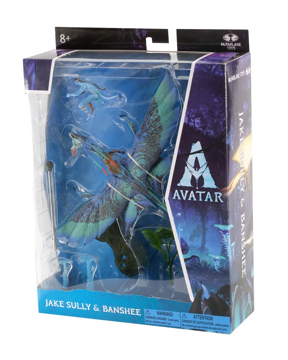 Action Figure Avatar - Jake Sully & Banshee 