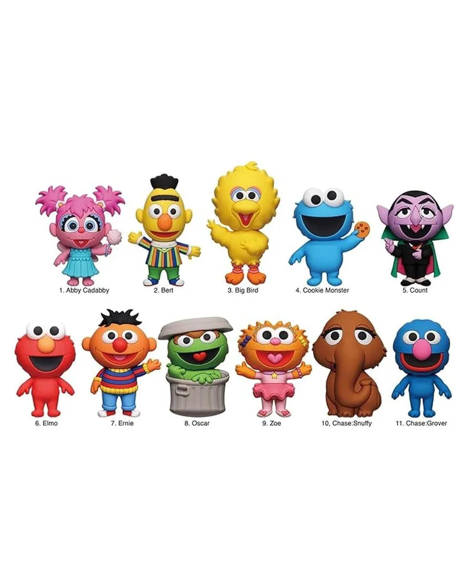 Bag Clips Sesame Street Series 01 