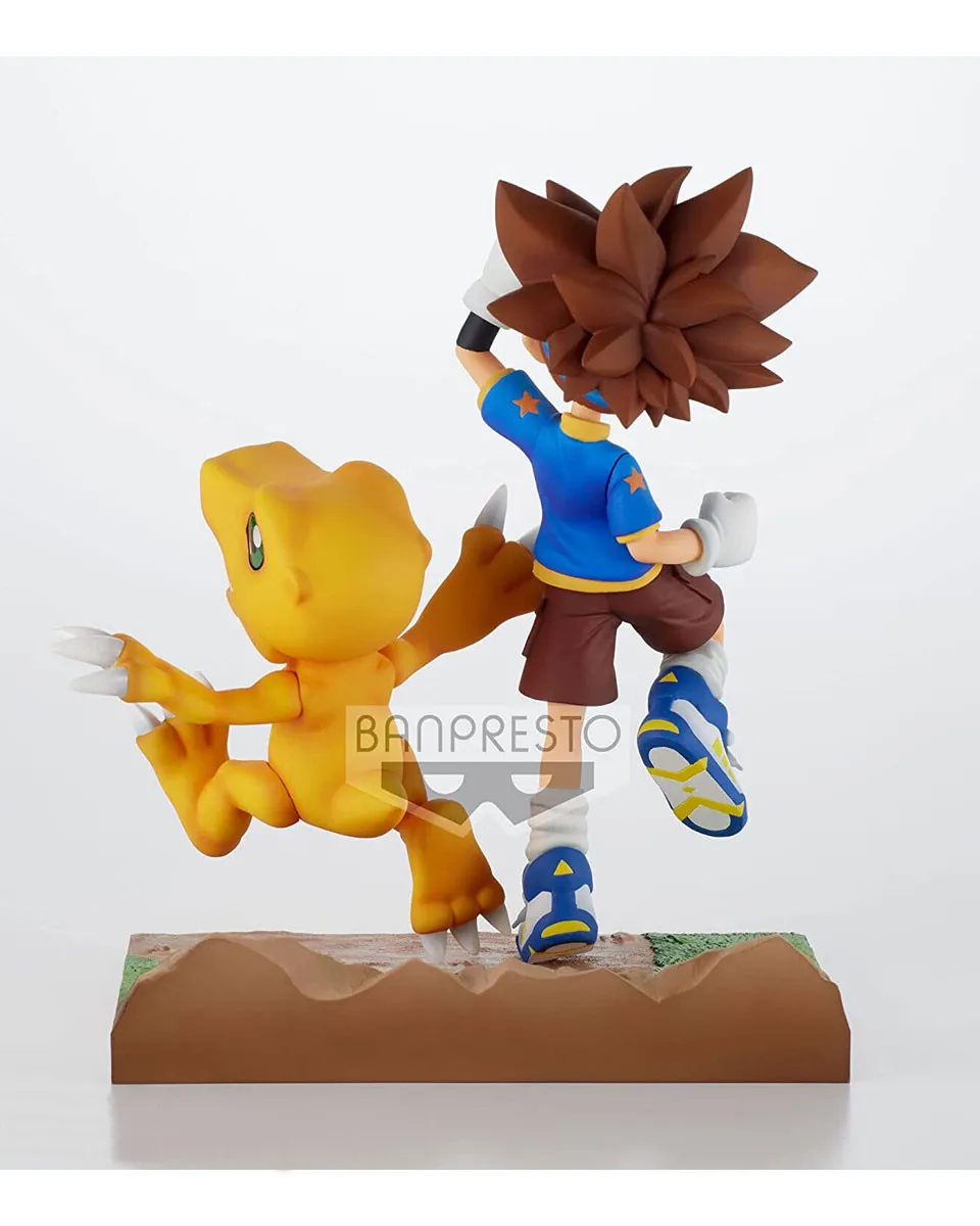 Statue Digimon Adventure - DXF Adventure Archives - Taichi & Agumon 