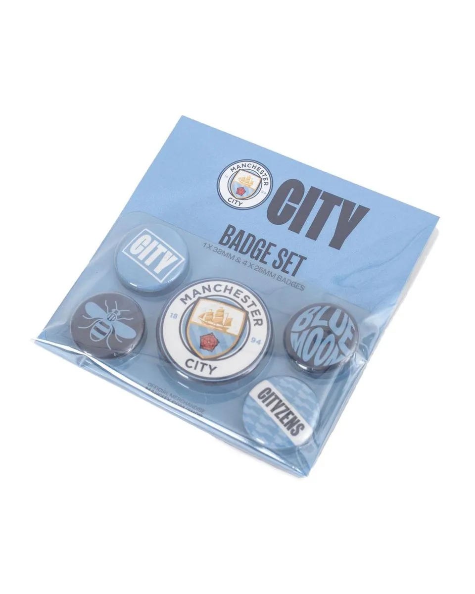 Bedževi FC Manchester City - Badge Pack 
