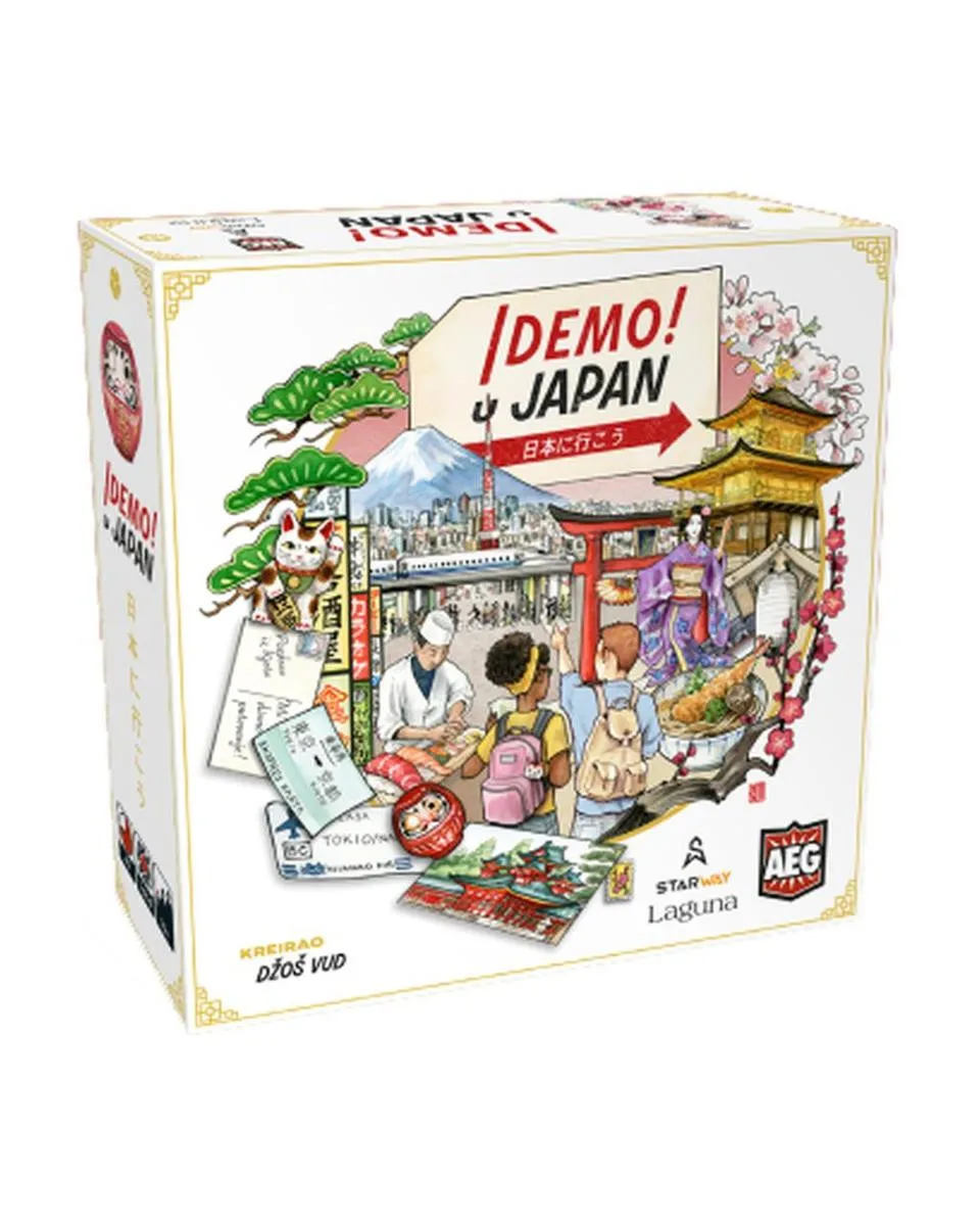 Društvena igra Idemo! U Japan 