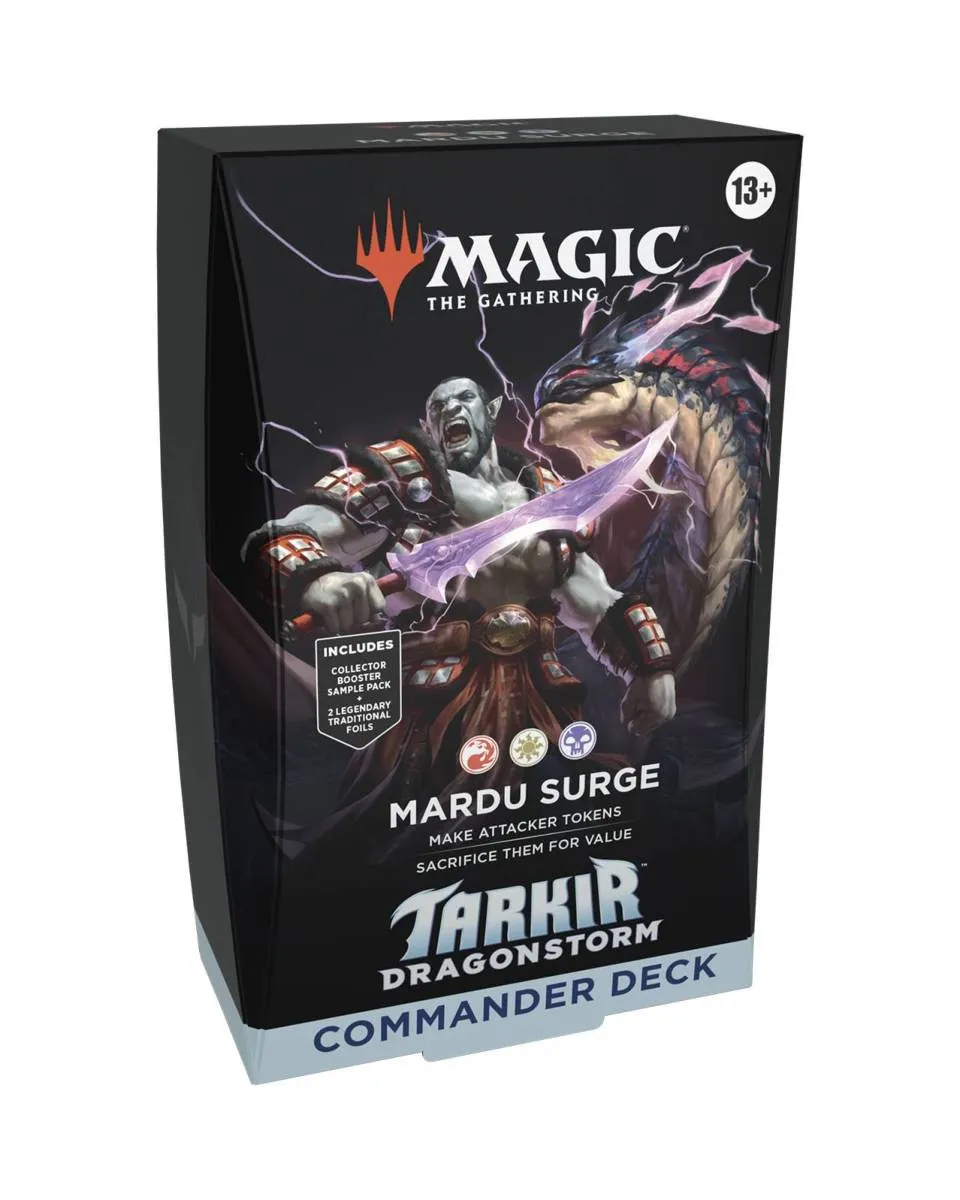Društvena igra - Magic the Gathering - TCG Tarkir - Dragonstorm Commander Deck - Mardu Surge 