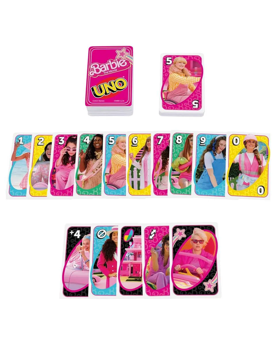 Društvena igra Mattel UNO - Barbie - Card Game 