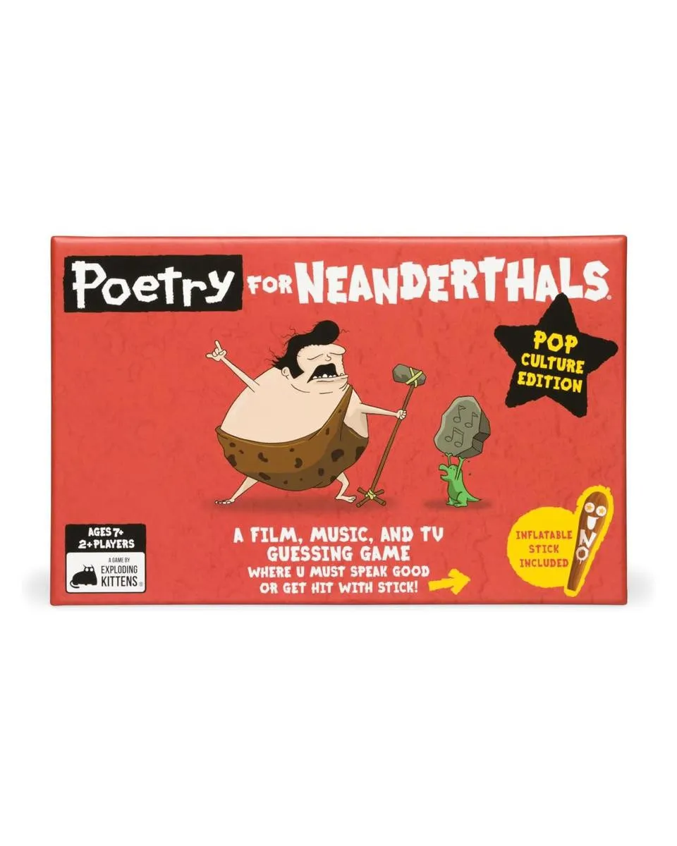 Društvena igra Poetry for Neanderthals - POP Culture Edition 