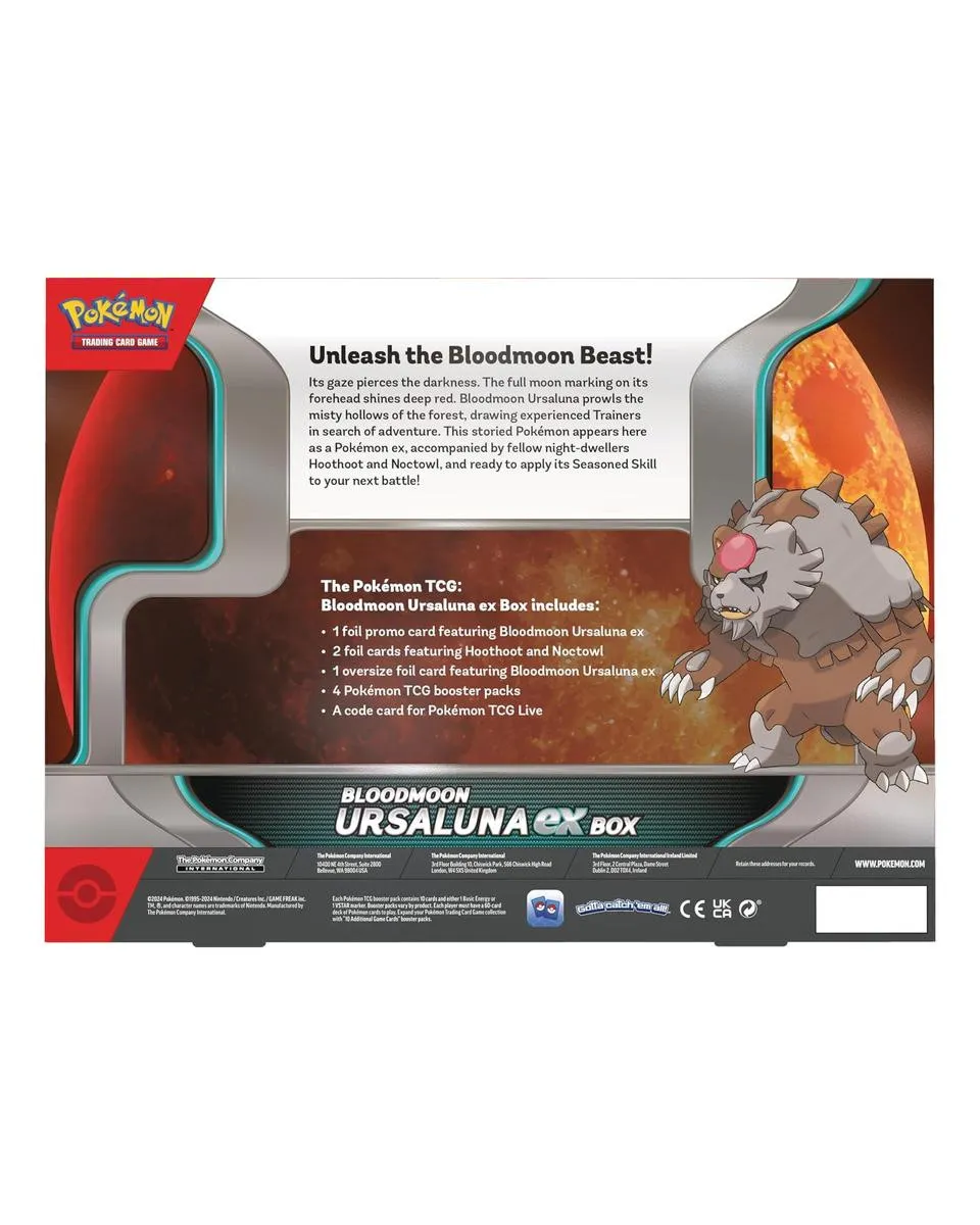 Društvena igra - Pokemon - TCG Bloodmoon Ursaluna ex Box 