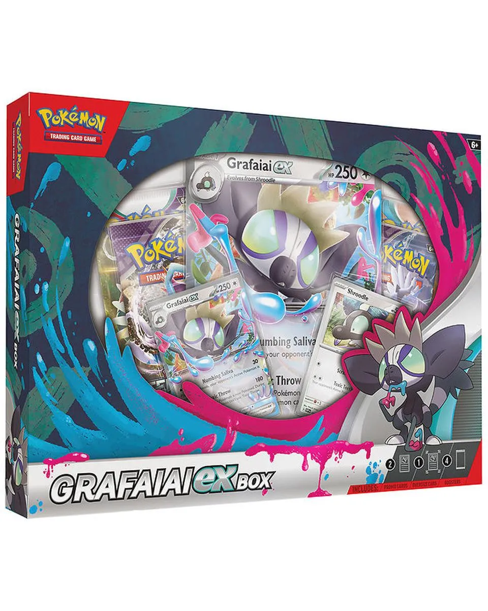 Društvena igra - Pokemon - TCG - Grafaiai Ex Box 